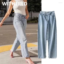 Frauen Jeans Maxdutti für Frauen Vinatge Mutter Frau Ins Modeblogger Highwaist Harem Unregelmäßige Taille Lose Jean Freund