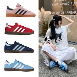 Oryginały sambas gazzelle ręczna piłka ręczna Spezial Vegan Adv Platform Buty mężczyźni Kobiet Designer OG Casual Shoe Black Gum Red Pink Mens Womens Treakers