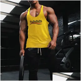 Мужские плюс размер нижний белье Diy Tanks Camis Designer Fitnes