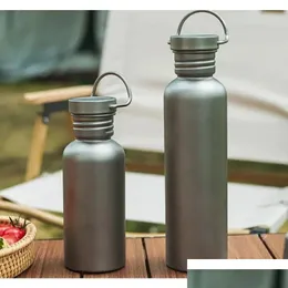 Garrafa de água 500ml-1000ml Copa de came ao ar livre suprimentos turísticos acampamento de bebidas esportivas 240422 Drop Delt Outdoors Camping caminhando e DHNE4