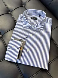 メンズドレスシャツスリムフィットフレックスカラーストレッチパイントブランド服の男性長袖シャツヒップホップスタイル品質コットントップポロ1156ES