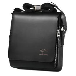Новый кенгуру роскошный бренд мужская сумка для мессенджера Винтажная кожаная сумка для плеча для мужчин красивые повседневные сумки по кроссу мужские сумочки