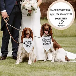 Hundebekleidung meine Menschen heiraten Bandana für Hunde Hochzeit Haustier Accessoires Ehe Braut Dusche Party Po Shooting Geschenk