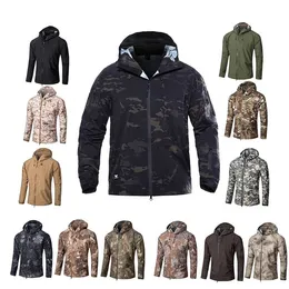 Hardshell Outdoor Hoody Jacket Clothing Woodland Hunting Shooting Mantel Taktische Kämpfe Kleidung Tarnwindbreaker NO05-205 JIMEE