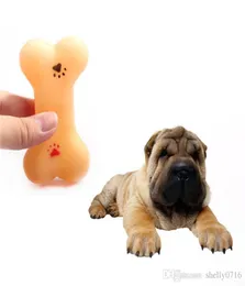 Pet Supply Dog giocattolo in gomma in gomma Spaxak Sound Interactive Chew Toys per cucciolo di piccoli cani3517247