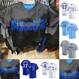 11 Bichette Blue Jays 2024 City Connect Jersey Vladimir Guerrero Jr.