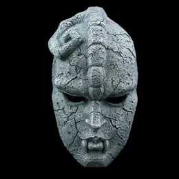 Stone Ghost Full Face Resin Mask Comics Juvenil JoJo Aventuras Aventuras Gargoyle Masks Halloween Masquerade Party Props Y200103 202M