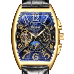 Mechanical Watch Balrel Typ Mechanical Watch Men Watch Watch Watch Automatic Tourbillon Automatyczny zegarek mechaniczny