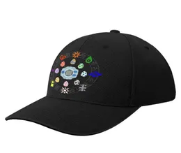 Digivice Digimon Baseba Cap Trendy Hipster Baseba Hat Design poliester połowowy UV Ochrona Ochrony Q09113313523