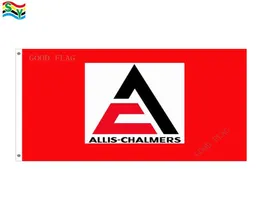 Allischalmers röda flaggor banner storlek 3x5ft 90150 cm med metall grommetoutdoor flag8845209