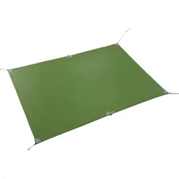 Flames Creed 160G Ультра -легкий водонепроницаемый нефтяной треск легкий солнечный коврик для коврика палатка педаль ноги 15D Нилоновый силиконовый