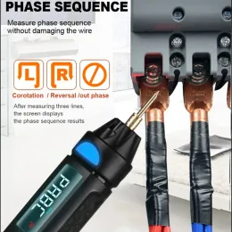 MUSTOOL MT007/MT007 Pro/MT007 Pro-EN True RMS Digital Multimeter Voltage Test Pen Phase Sequences Meter 3 In 1 Voice Broadcast