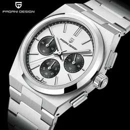 Pagani Design 2024 Men Watches Quartz 비즈니스 시계 VK63 Mens 시계 최고 브랜드 럭셔리 시계 남자 크로노 그래프 감시 240515