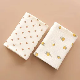Quilts Quilts Ins Baby Blanket Swaddle Swaddle 2 Camadas Receba Cobertores para Toalha de Banho Recém