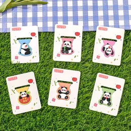 PCS/Lot Kawaii Panda Magnet Bookmark Cute Paper Clip Book Mark For Books School Office Supplies Regalo di cancelleria