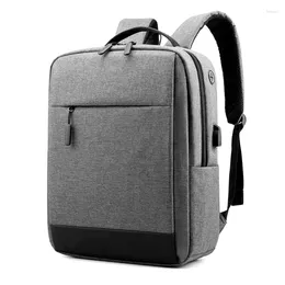 Bolsas de bolsas escolares Backpack Backpack Men's Travel Bag de lazer para estudante School School Fashion Computador