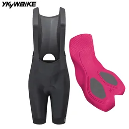 YKYWBIKE Women Cycling Bib Shorts MTB Bike Cycling Elastic Interface Padded Tights Bicycle Pants Excellent Performance 6H ride 240528