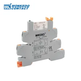 Złącze modułu szczupłego przekaźnika HF 41F Push-in Din Rail Block Block Uchwyt TRP1.5 z miniaturowym przekaźnikiem zasilającym TRP 1.5