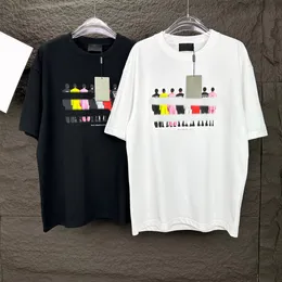 T-shirt di Paris Designer Maglietta Star Football Numero 10 Camicia stampata Shirt Casualmente Maglietta maschile maschi