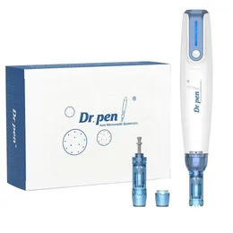DR PEN A9 FACE MICRONEEDLE 무선 마이크로 니닝 장치 전문 Derma Auto Micro Mesotherapy 뷰티 머신 Derma Needle Cartridge Skin Care Tool