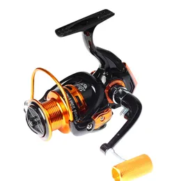 JOF Bättre ledare Fiskrulle 5.2: 1 Fiske Lure Spinning Reel Metal Spool Saltwater Feeder Reel Carp för fisketillbehör