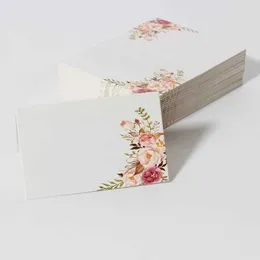 Gift Cards 24pcs Wedding Tabletop Name Cards Wedding Supplies Banquet Wedding Seat Cards d240529