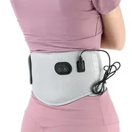 USB Electric Heating Wärmer Taille Lumbal Back Pad Gürtel Beschützer Klammer Bandstütze Massagebast