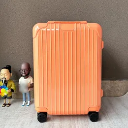 Projektantka walizka Rolling walizka z kółkami duża pojemność pudełka wózka wózka walizki walizki na pokład luksusowe hasło bagaż