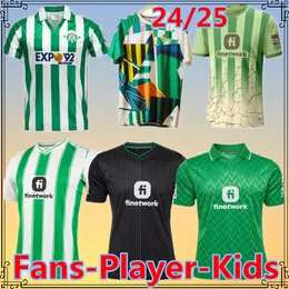 23 24 25 Real Betis Isco Soccer Jerseys 2024 2025 Joaquin Fekir B.Iglesias Canales Willian J Shirt William Camarasa Juanmi Victor Ruiz Futebol Uniform 888