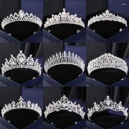 Светники серебряного цвета Crysa Crowns и Tiaras Baroque Vintage Crown Tiara для женщин -невест.