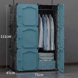Nowoczesne proste garderobowe ubrania partycje magazynowe sypialnia szafy zegarki spacerowe oszczędzanie małych mebl