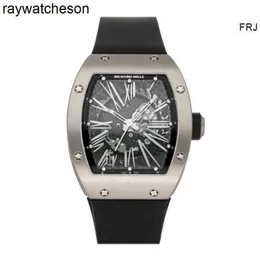 RM Milles Richamills Watch Swiss Mechanical Wristwatch RM023 Automatique Titane Montre Homme Ti