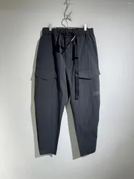 Pantaloni da uomo Brand Y giuntura di techwear dritti da uomo lungo