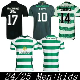 S-4XL Celts 24 25 KYOGO Football Shirt Fc 2024 Home Away Third Soccer Jerseys CeLtIC DAIZEN REO McGREGOR 135 Years Hoops Anniversary Irish Origins Special