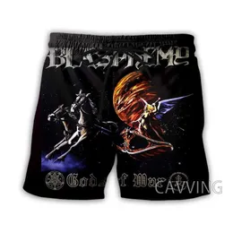 Мужские шорты Caviving 3D -печать Blasphemy Summer Beach Shorts Street Clothing Quick Drying Casual Shorts Женщины/мужские толстовки S2452922