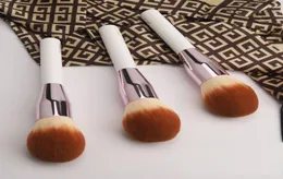 Luxo Lamer Powder Foundation Brush Cabelo macio Face Bronzer Brushes5532799