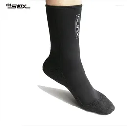 Women's Swimwear Diving Socks Cold Proof 3mm Super Elastic Anti-skid Fins Abrasion Ankle Protection With Enlarged