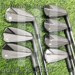 2024 new Fashion Designer The fourth generation Clubs Golf P770 Irons Black High Quality Golf Irons Right Handed Unisex iron bar set for men's knife back style full set