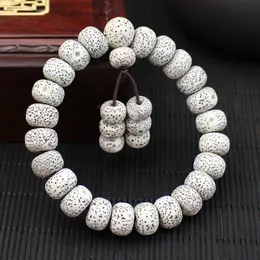 Doğal Xingyue Bodhi Bilezik Yıllık Malzeme Yaratıcı Tek Çember Retro Stil 10mm Kişiselleştirilmiş Kova Boncukları 240529