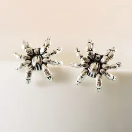 Brincos de garanhão Moda Moda Silver Spider Punk Gothic Style Cool for Men Mulheres Jóias de Party Gifts Acessórios