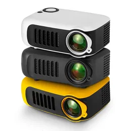 أجهزة العرض A2000 Mini Projector LED Portable Beamer دعم Full HD 1080p فيديو Projetor مع USB HD Port Kids Gift Cinema