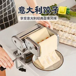 Ev Çelik Manuel Ravioli Maker Mutfak Dumpling Noodle Pres Makinesi 240529