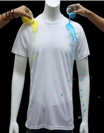 Camisetas hidrofóbicas Antipolução à prova d'água Hidrofóbica camiseta rápida camiseta masculina atropelamento tshirts3982318