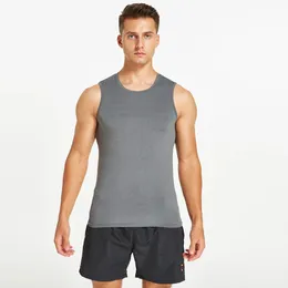 Summer Mens Sport Veste Bez rękawów T-slim Slim Bunting Shirts Men Outdoor Training Tank Tope Oddychane sali gimnastyczne Bluzka 240529