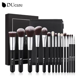 Pennelli per trucco professionale DUCARE set 15-32 pcs Set di pennelli per trucco Sintetico Fondazione Sintetica Blush Blush Hillows Brush 240529