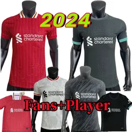 24 25 The Redsmohamed Salah Darwin Nunez Home Away Men Soccer Jersey Dominik Szoboszlai Andy Robertson Alisson Becker Joe Gome Joel Curtis Jons Kids Kit