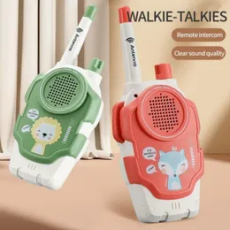 walkie-talkie الهاتف المحمول في الهواء الطلق لعبة لطيف للأطفال الوالدين والطفل الجهاز الرسوم المتحركة والفتيات الهدية التعليمية التعليمية الهدية