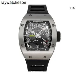 RM Milles Richamills Watch Swiss Mechanical Na rękawostka RM029 Wielka randka Auto 48 mm Titane Montre Hommes Ti Big