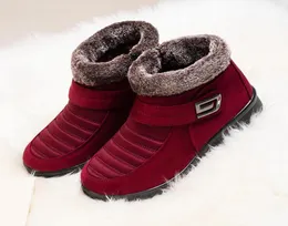 Boots 2021 Women Winter Woman Snow Plush Light Mother Zipper Women039s Cloth Cotton Botas Mujer Size 34421086786