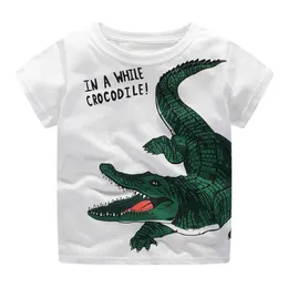 T-shirty skaczące mierniki 2-7t Krokodyle Summer Boys
